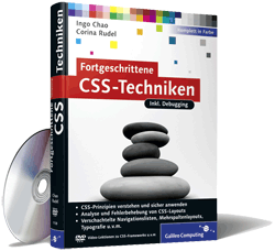 book-cover: 'Fortgeschrittene CSS-Techniken'